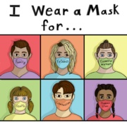 Why I Wear a Mask by Robertina Frisius